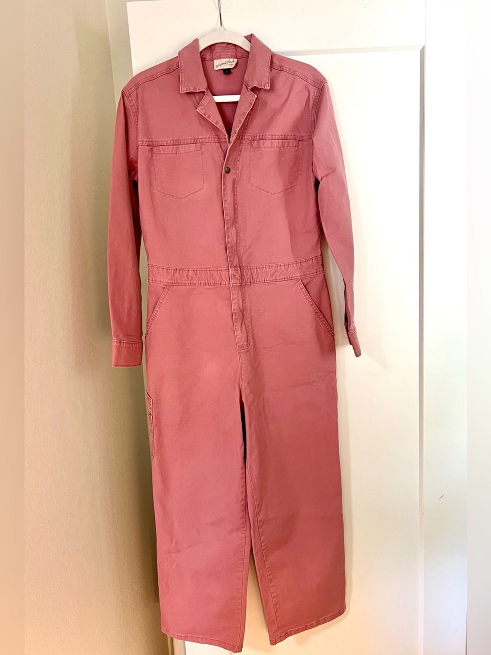 Universal Thread Pink Utility Coveralls Jumpsuit